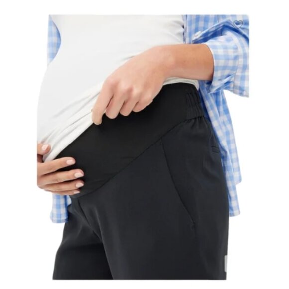 💕 NWT J. Crew Jamie Maternity Women's 4 & 6 Black Business Casual Trouser Pants - Picture 1 of 3